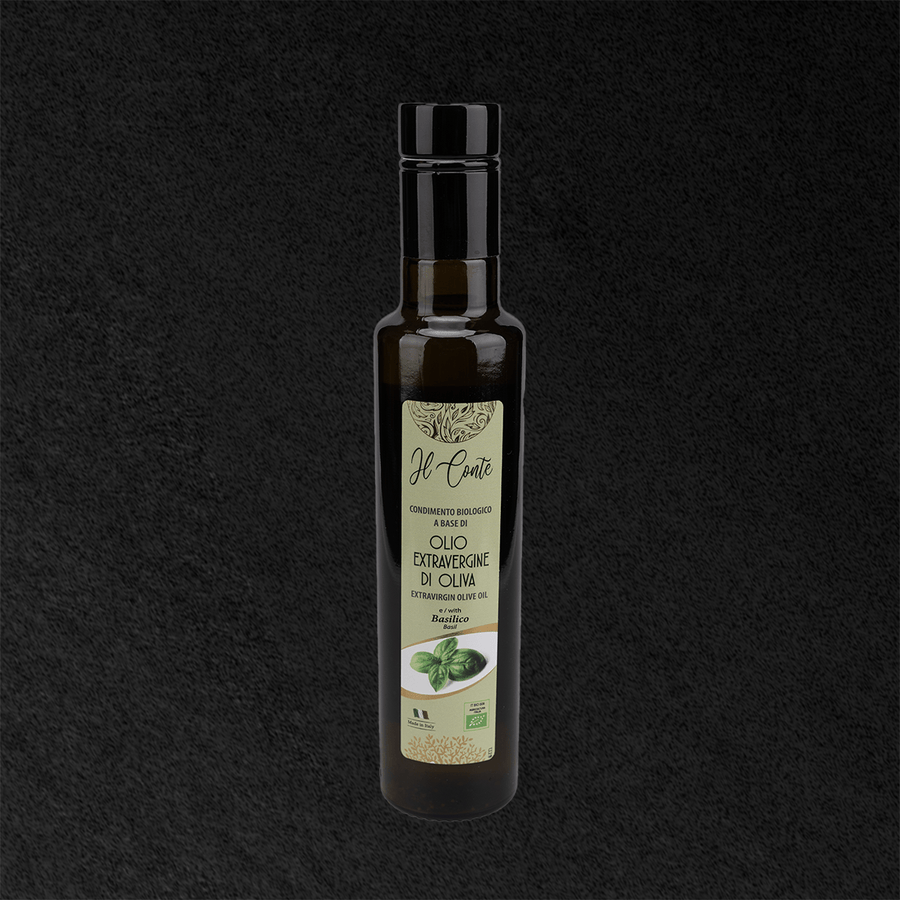 OLIO "IL CONTE" - BASILICO 250 mL