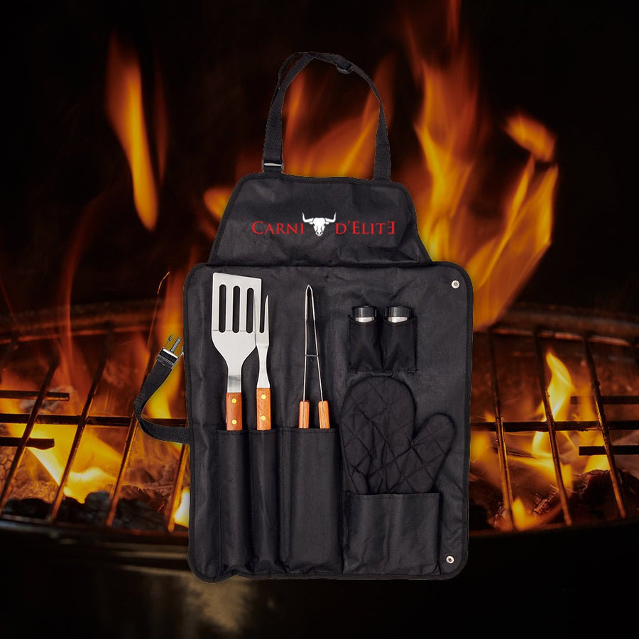 Set Barbecue Edihome 25 Pezzi - Acciaio Inox, Custodia Included, Regalo Uomo - Foto 7